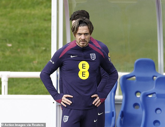 Meanwhile, the FA confirmed Manchester City winger Grealish sat out training as a precaution