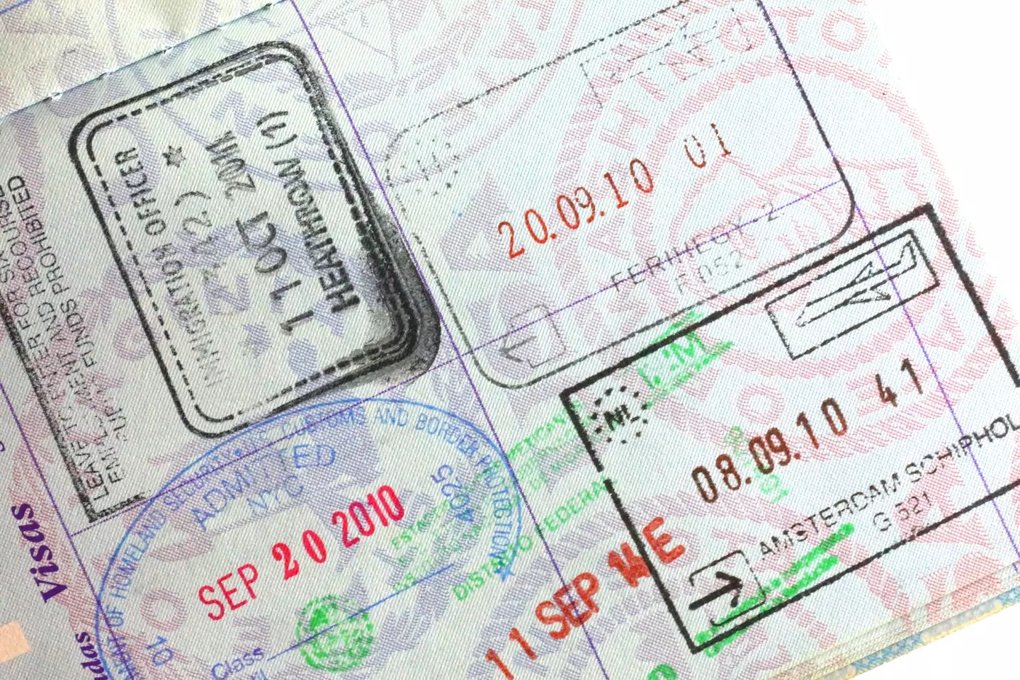 Passport stamps will no longer be given out after the EES is introduced (Getty Stock Images)