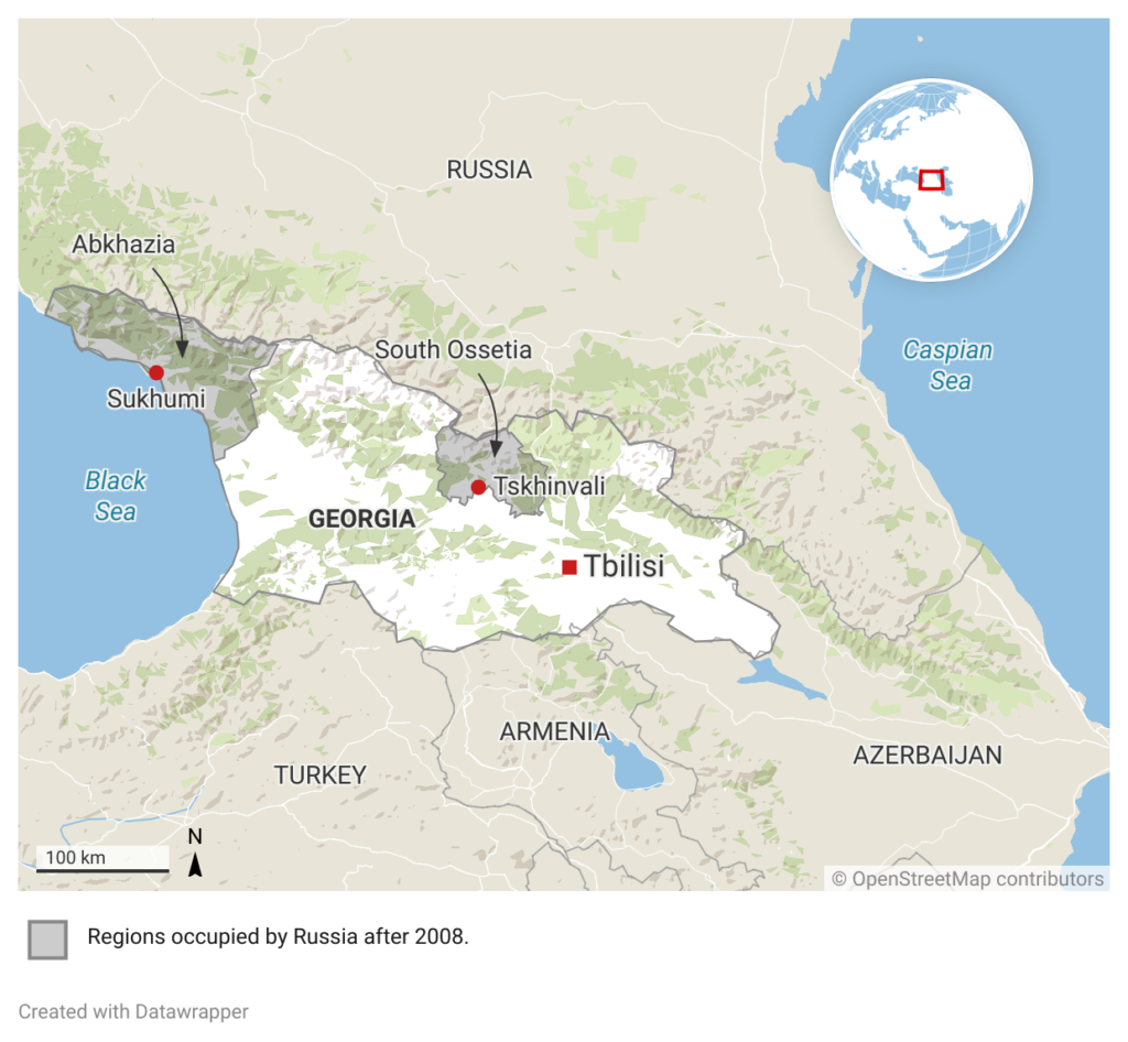 Map of Georgia EN