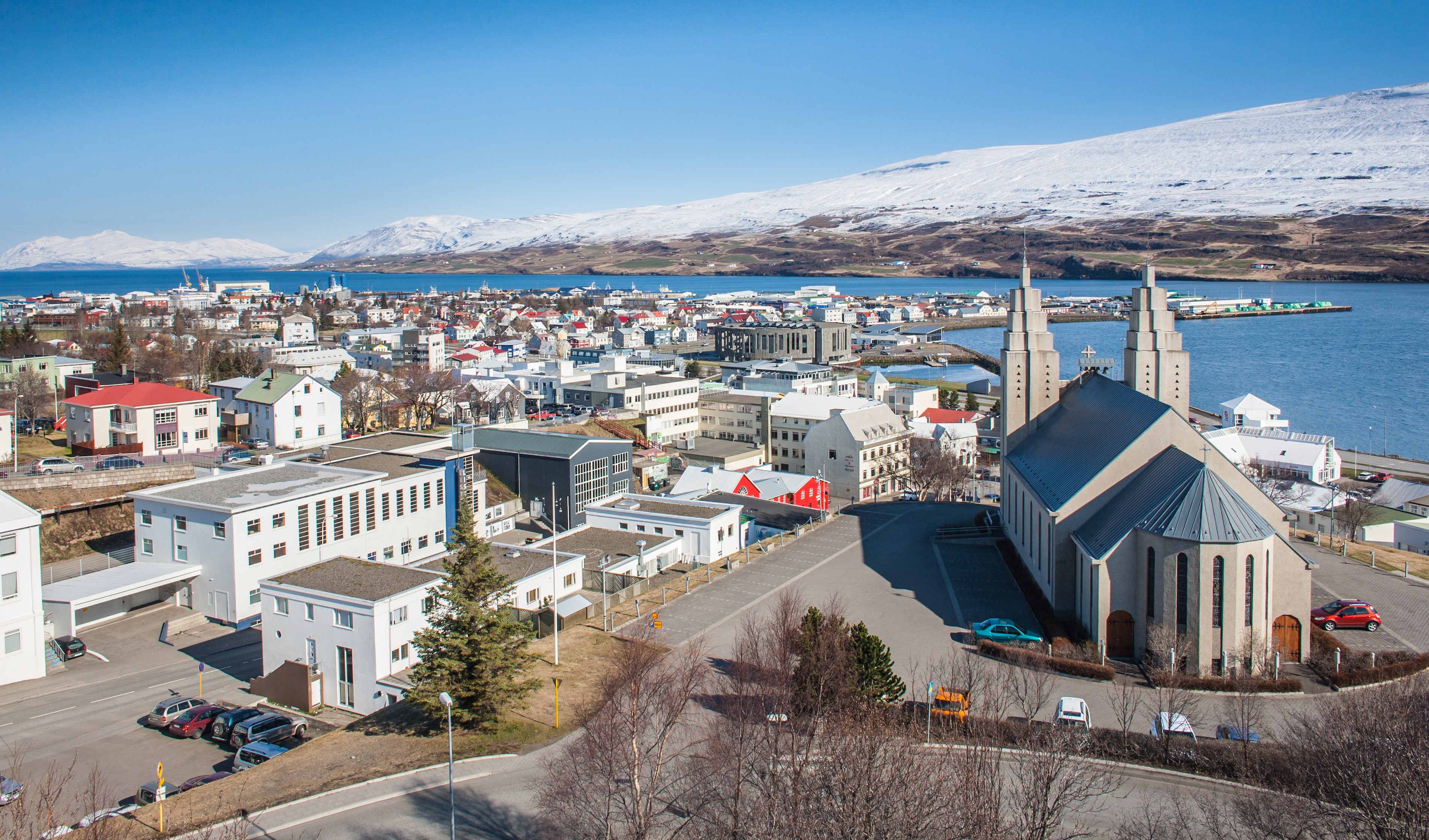 Akureyri has galleries and museums to explore alongside restaurants serving excellent food