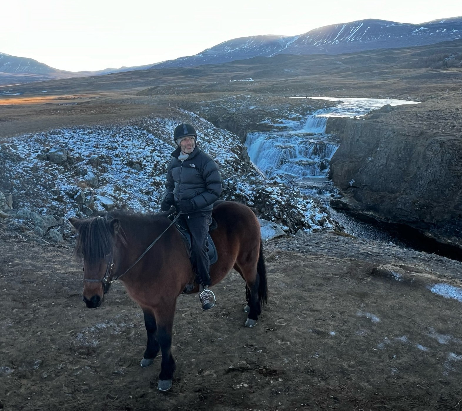 Ed Grenby exploring Iceland on horseback