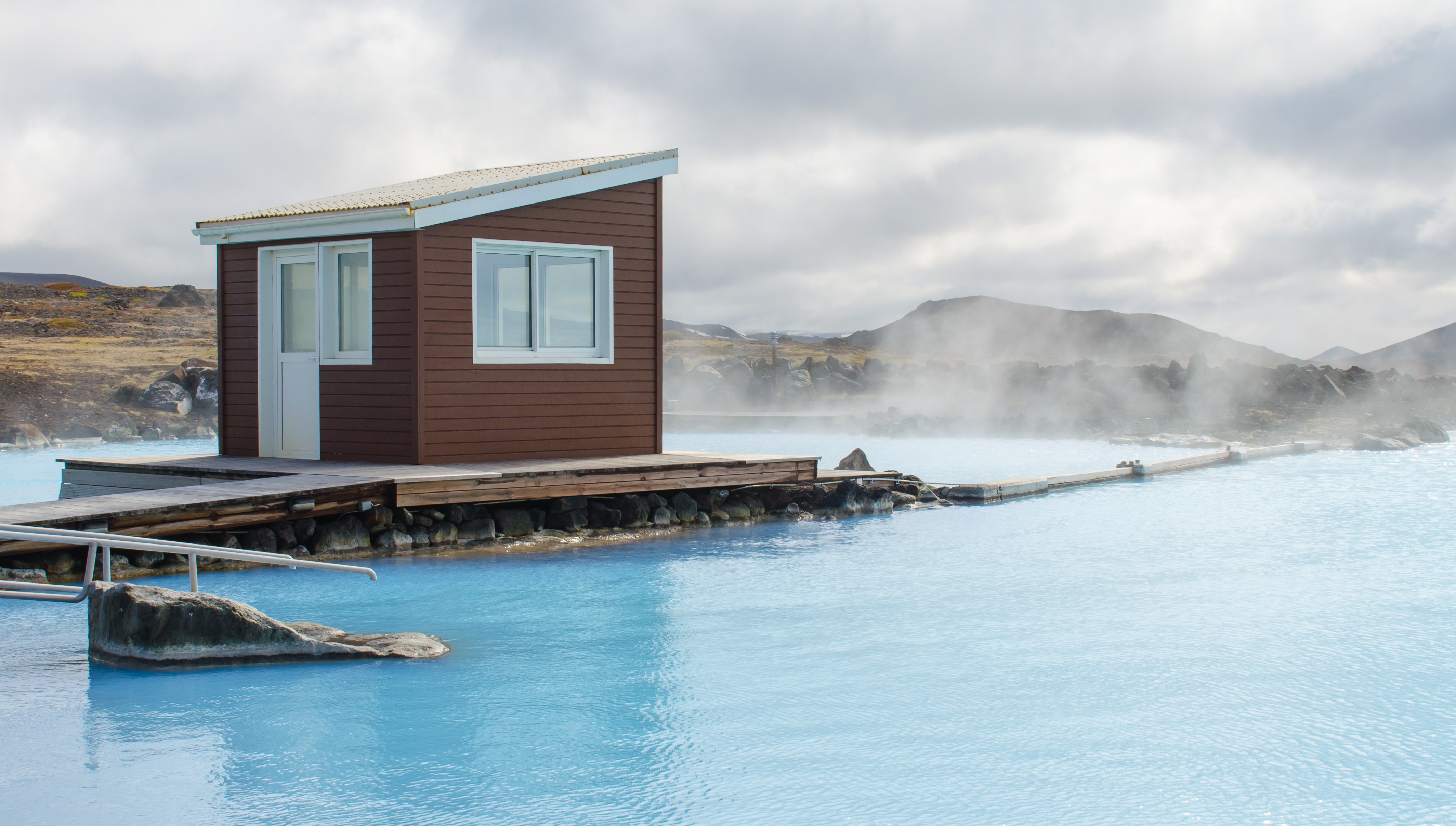 Myvatn Nature Baths near Lake Myvatn