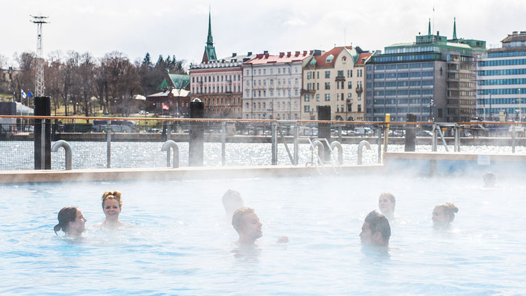 Allas Sea Pool is a unique sauna spot.