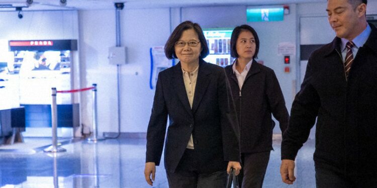 Ex-Taiwan leader Tsai heads to Czech Republic, other European nations