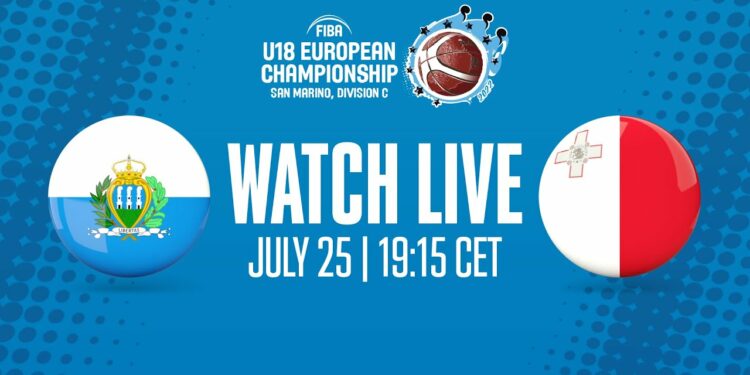 San Marino v Malta | Full Basketball Game | FIBA U18 European Championship 2022 – FIBA U18 European Championship 2022, Division C