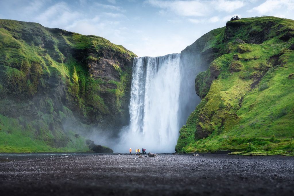 Skogafoss waterfall, Iceland