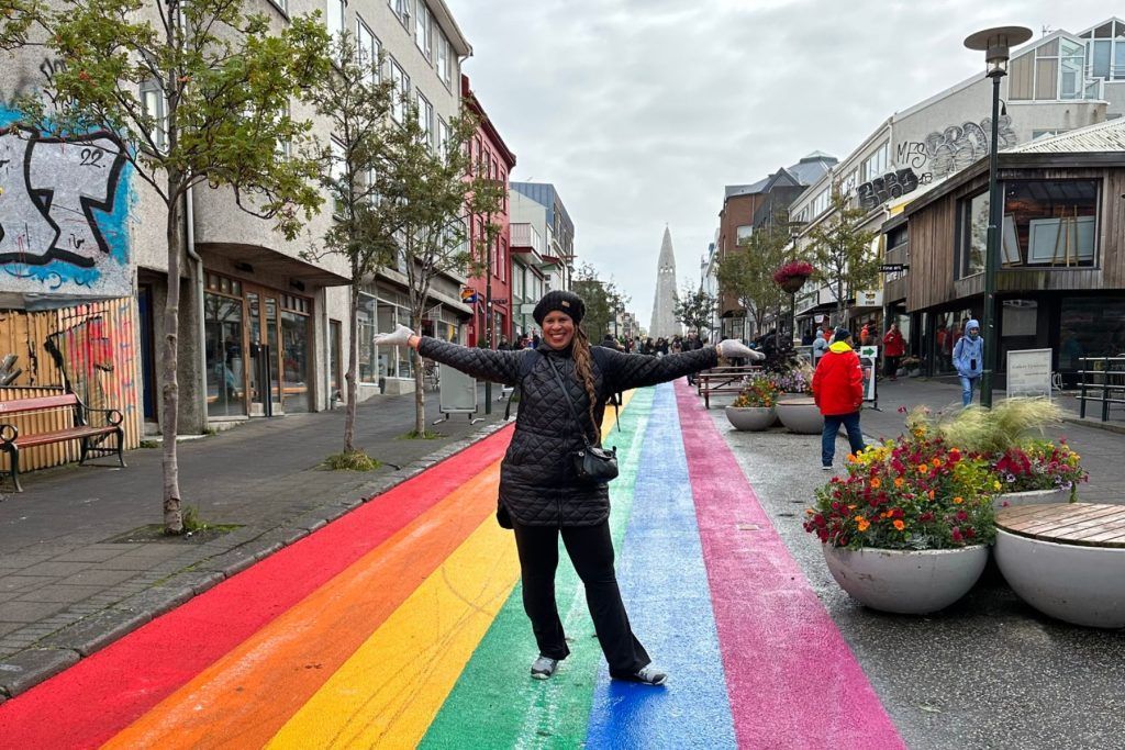 Hallgrimskrikja, in the city center at the end of Rainbow Road. Photo by Holly Hatcher-Frazier