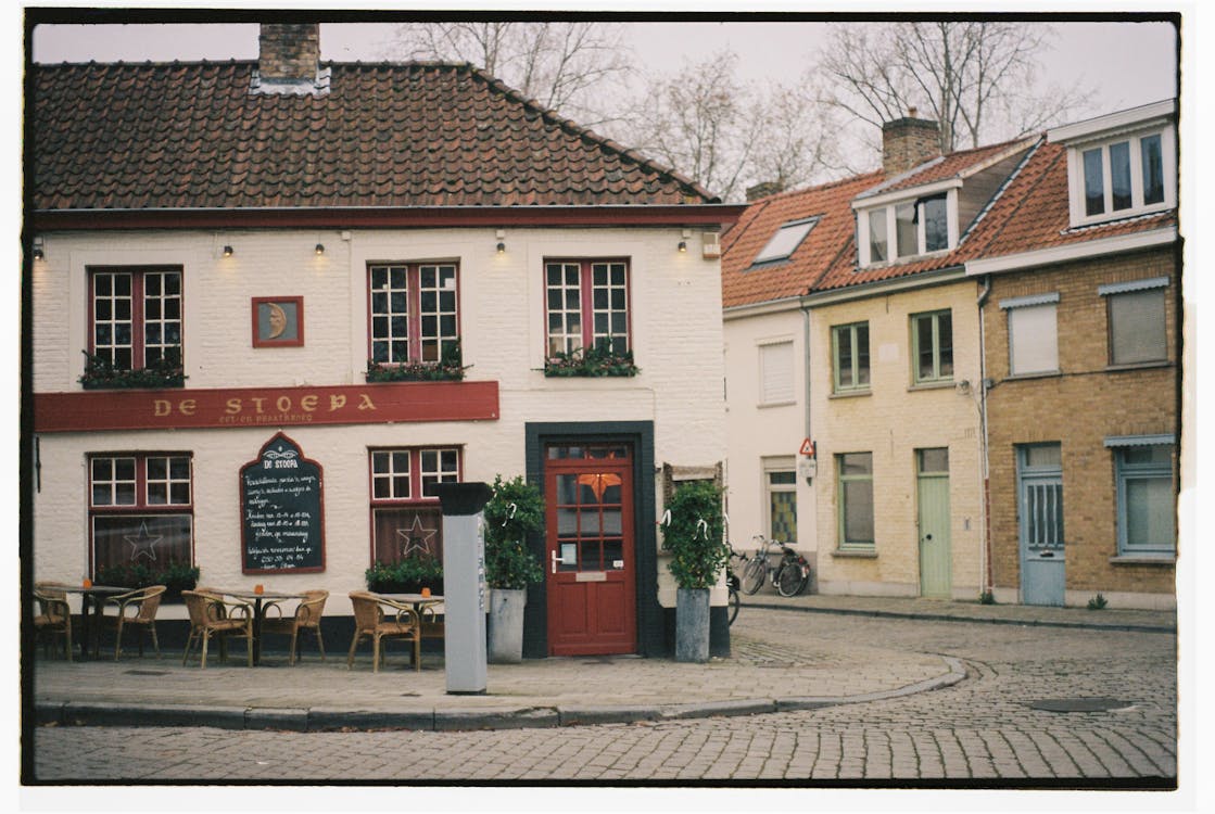 House in Bruges, Flanders, Belgium