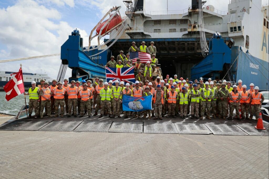 Port operations showcase interoperability between US, UK, Denmark | Article