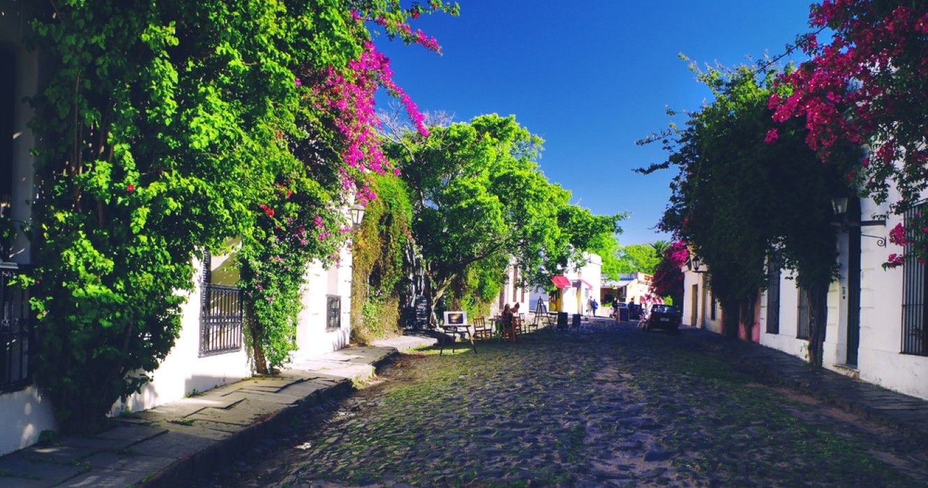 Colonia del Sacramento, Uruguay during the spring