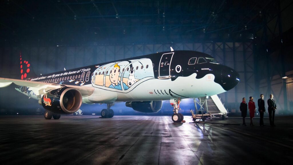 Judges Vote On Brussels Airlines' Most Belgian Icon Livery Design