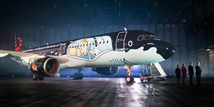 Judges Vote On Brussels Airlines' Most Belgian Icon Livery Design