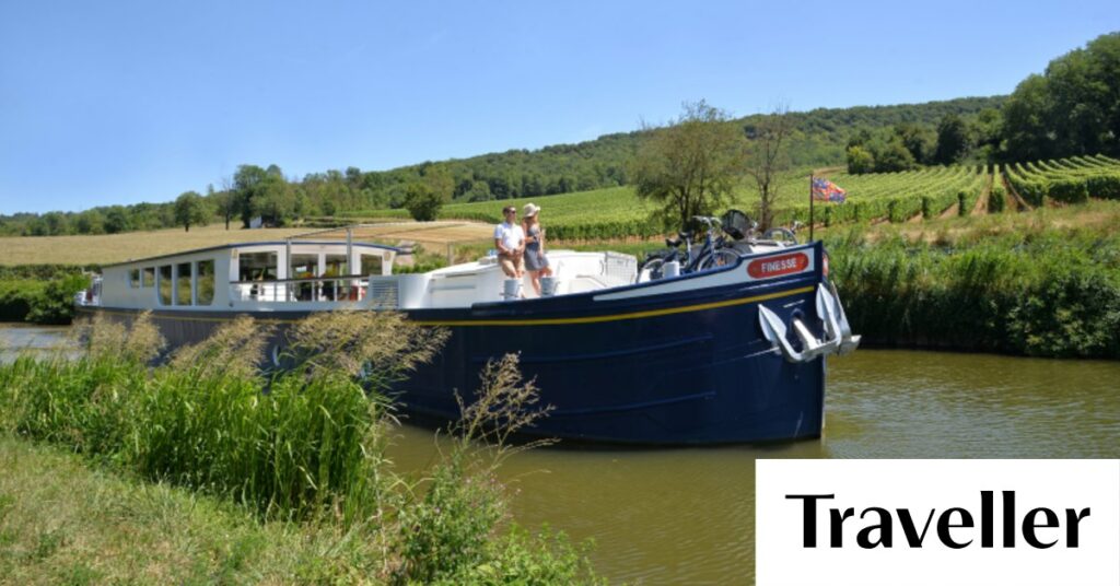 Burgundy luxury canal boat ride by European Waterways barge Finesse