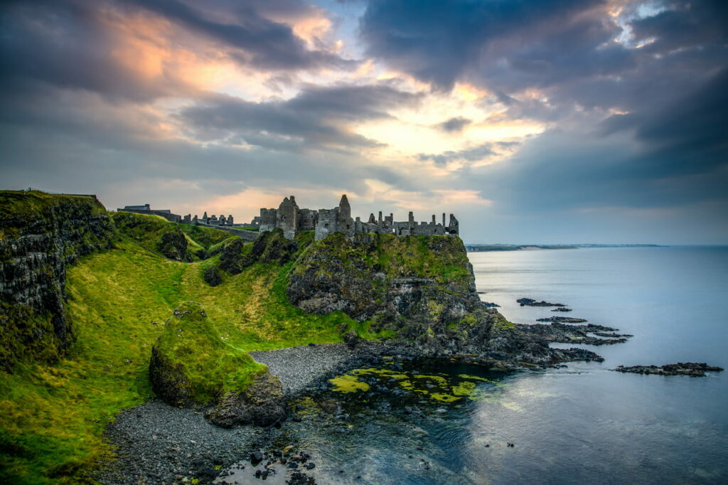 Dunluce, the Spectacular Irish Castle Entirely Surrounded by Cliffs
