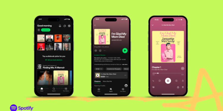 Spotify Premium Audiobooks