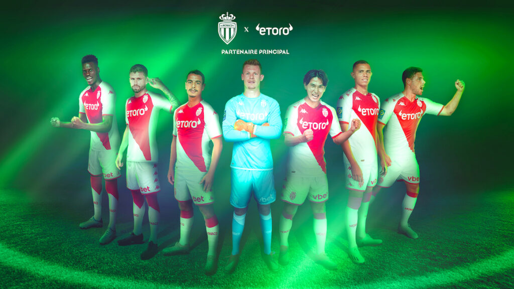 eToro extends its partnership with AS Monaco into European competition