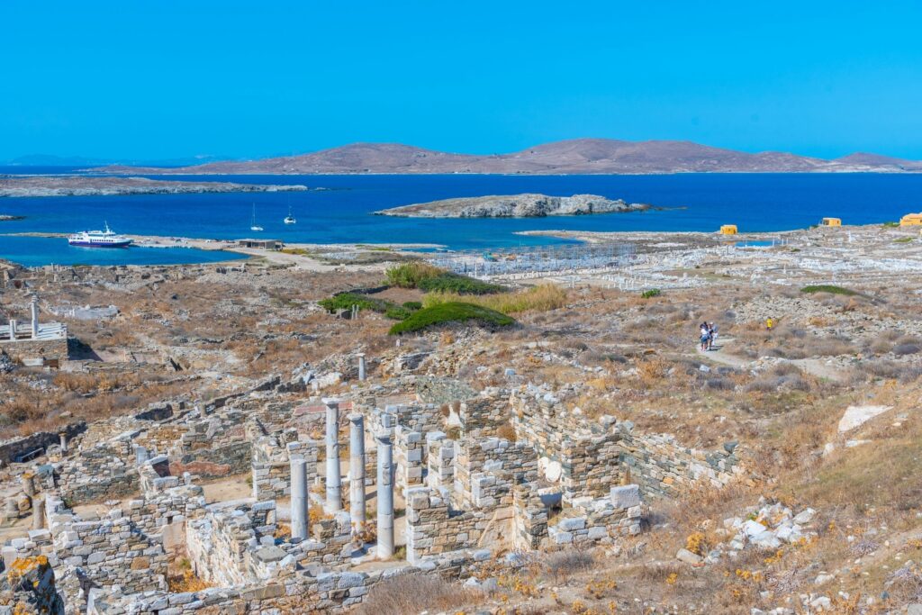 Rising Sea Levels Threaten the Existence of the Island of Delos in Greece