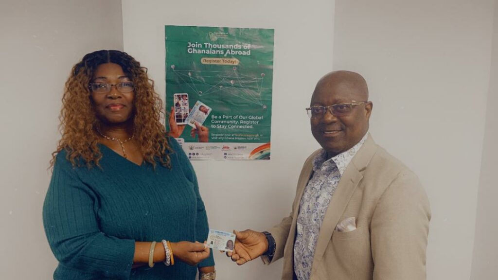 Global rollout of Ghana Card begins in Denmark on October 22