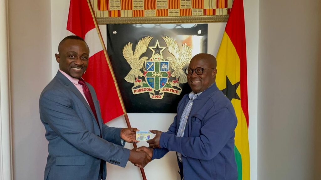 Global rollout of Ghana Card begins in Denmark on Tuesday