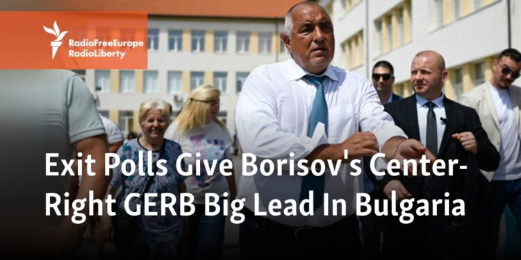 Exit Polls Give Borisov’s Center-Right GERB Big Lead In Bulgaria