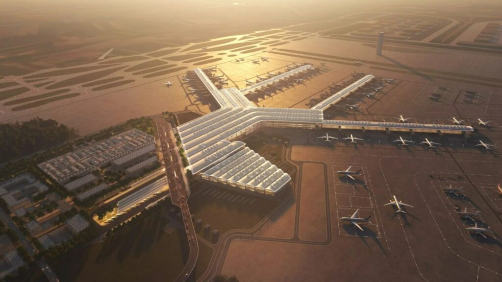 New £25billion mega airport opening in Europe will ‘take on London Heathrow and Dubai’