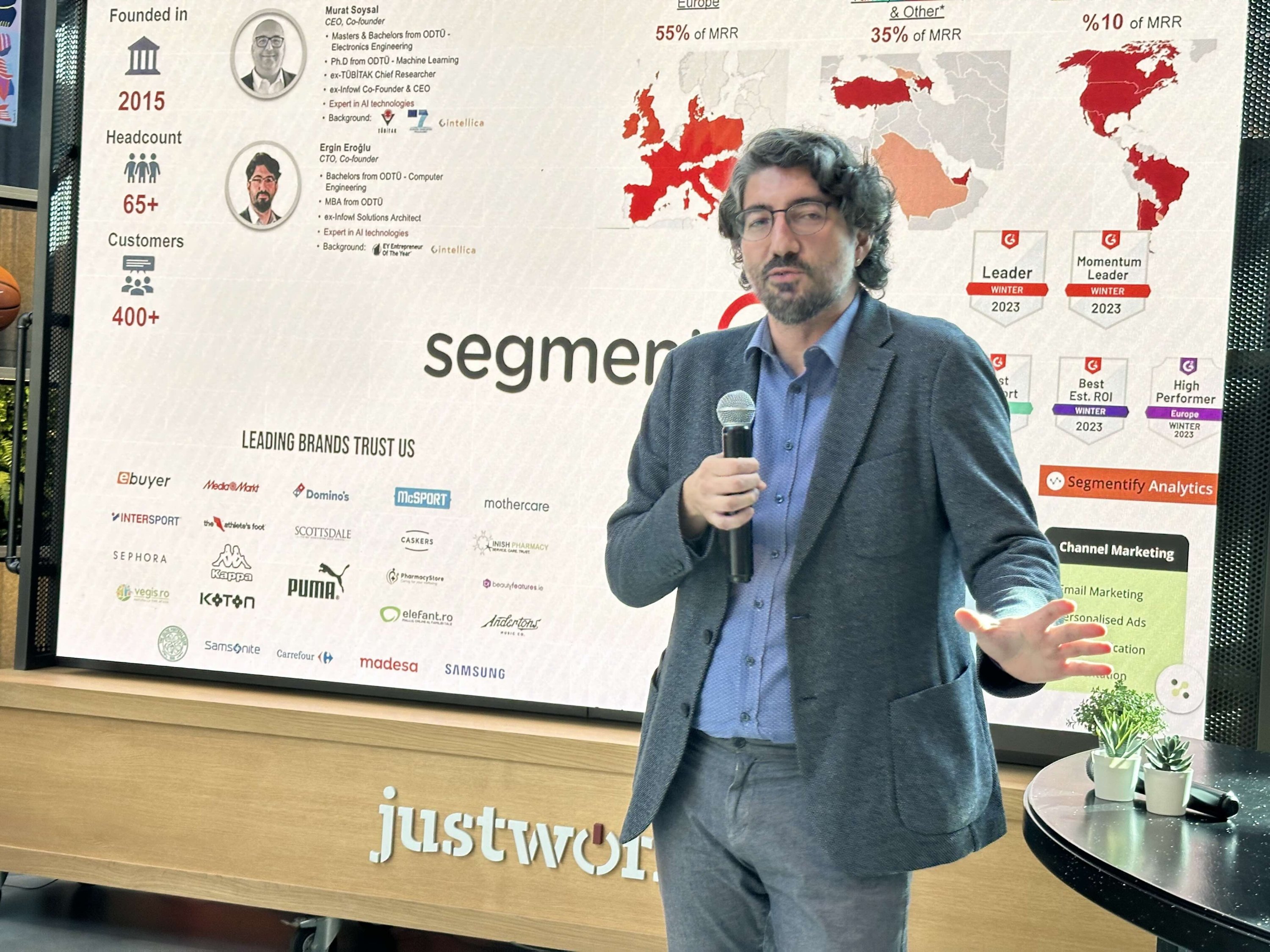 Segmentify co-founder Ergin Eroğlu. (Courtesy of startups.watch)