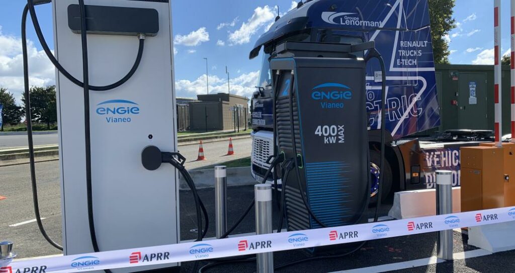 Europe gets its first ‘charging corridor’ for electric trucks in France