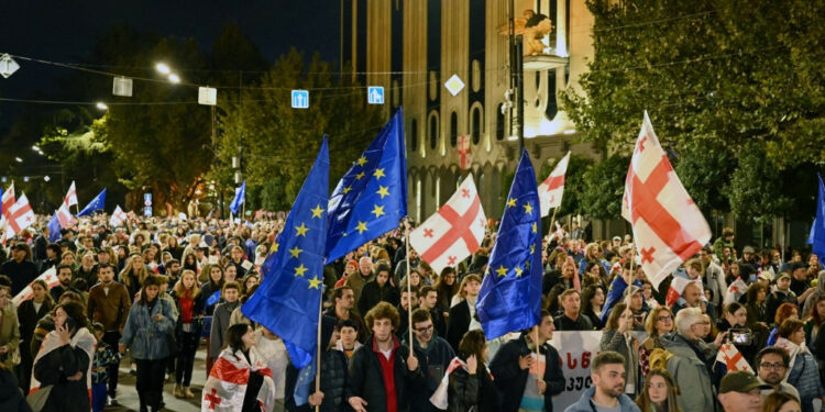 Mass Pro-Europe Rally in Georgia Signals Tensions Ahead of Pivotal Elections