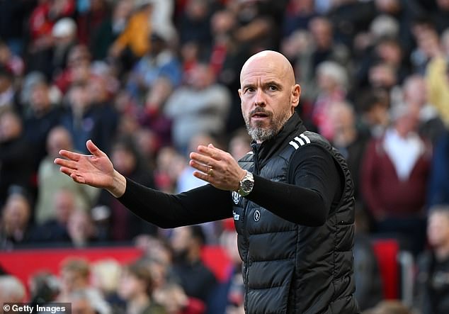 But he will hope to pile the pressure on Erik ten Hag when he takes on his former club this week