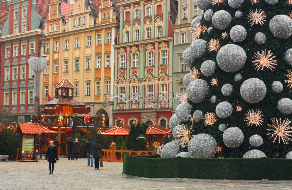 The Christmas tree lights will be switched on at the beginning of December