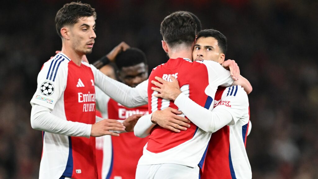 Champions League LIVE SCORES: Own goal puts Arsenal ahead against Shakhtar, Villa and Real Madrid also in action