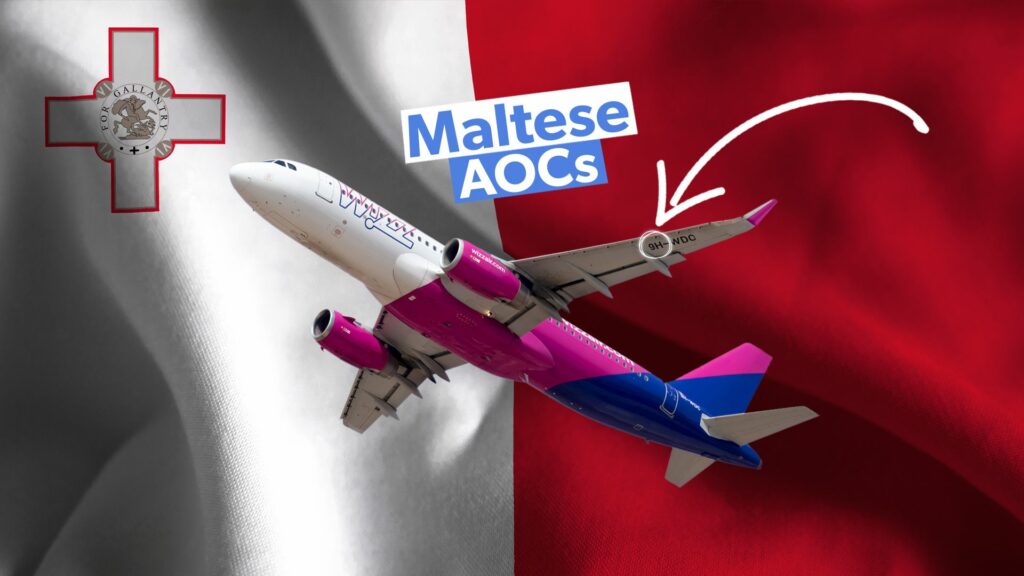 Why So Many Airlines Register Their AOCs In Malta