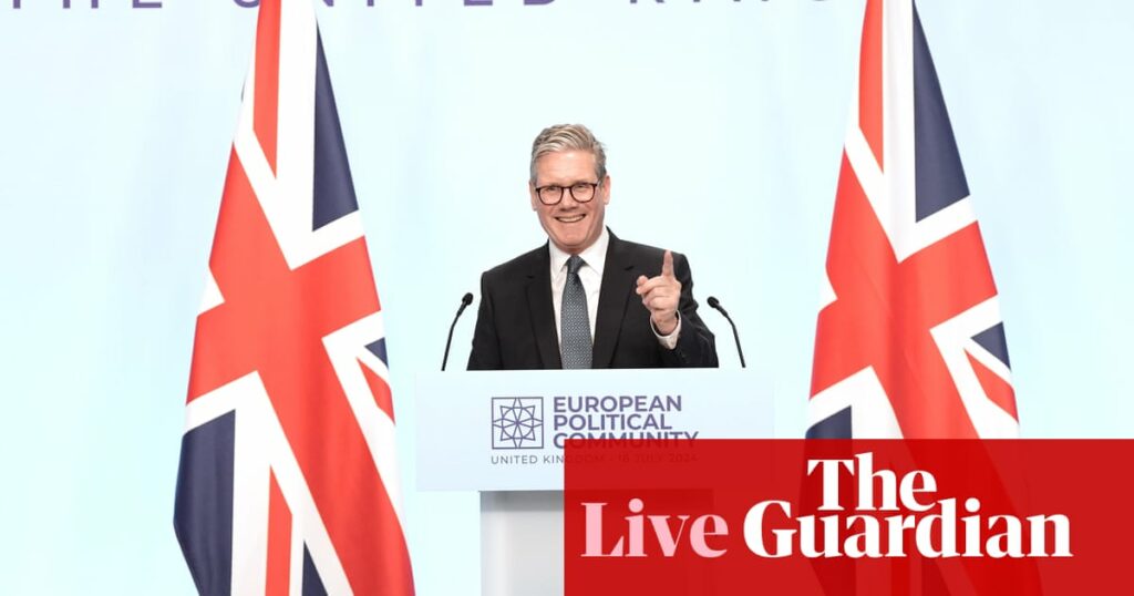 Keir Starmer speaks after European Political Community summit – as it happened | Politics