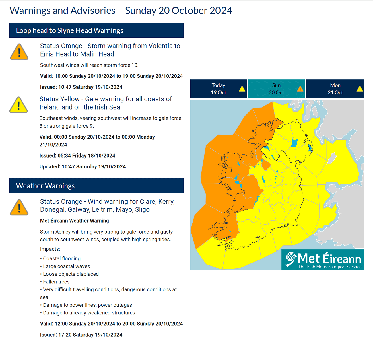 storm-ashley-ireland-warning