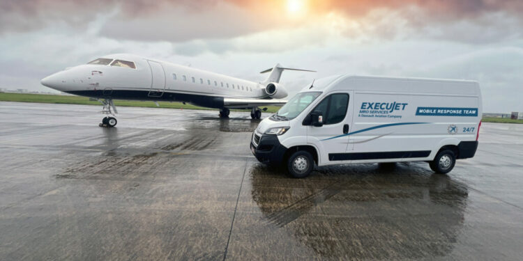 EASA certifies ExecuJet MRO Services Belgium for Bombardier Global aircraft line maintenance