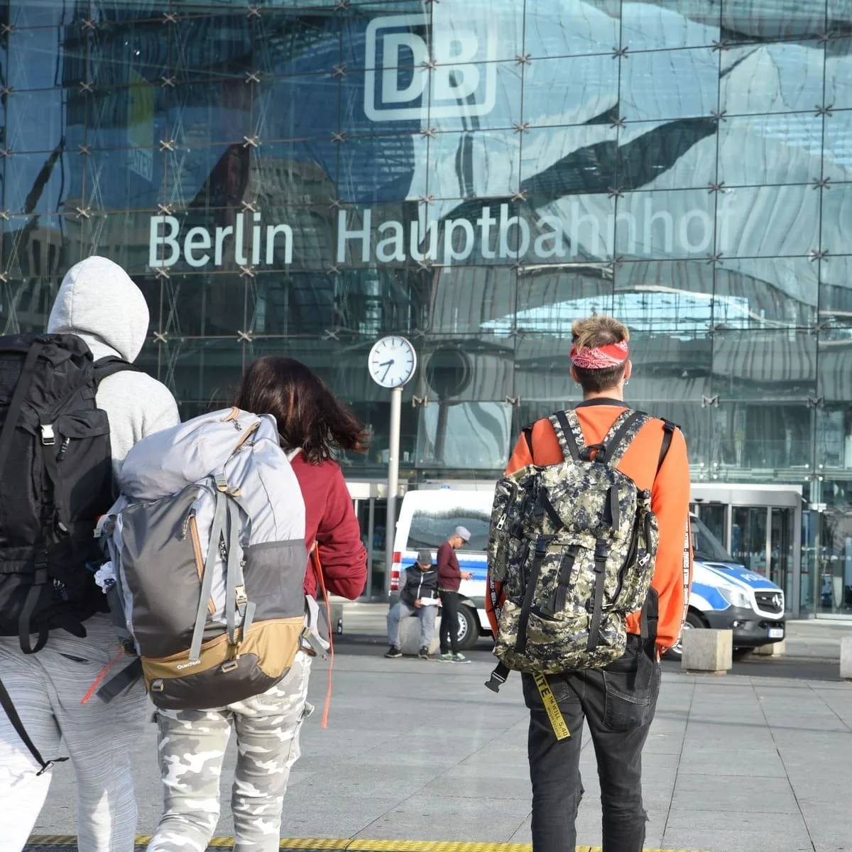 Berlin Hauptbanhof In Germany