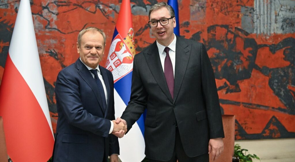 EU expansion must include Serbia, says Polish PM Tusk