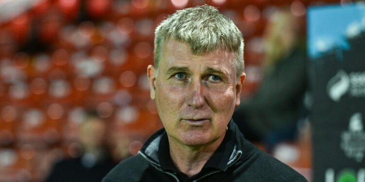 Stephen Kenny at centre of hilarious mix-up in Larne's match programme for Shamrock Rovers Euro clash