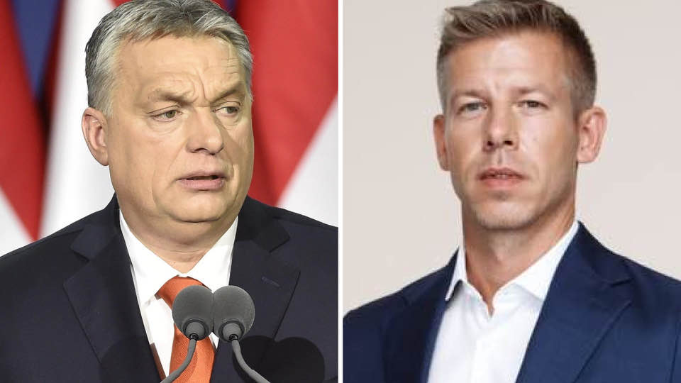 PM Orbán and Péter Magyar Tisza party