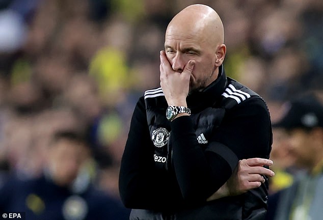 Erik ten Hag's side were held to a 1-1 draw by Fenerbahce in the Europa League on Thursday