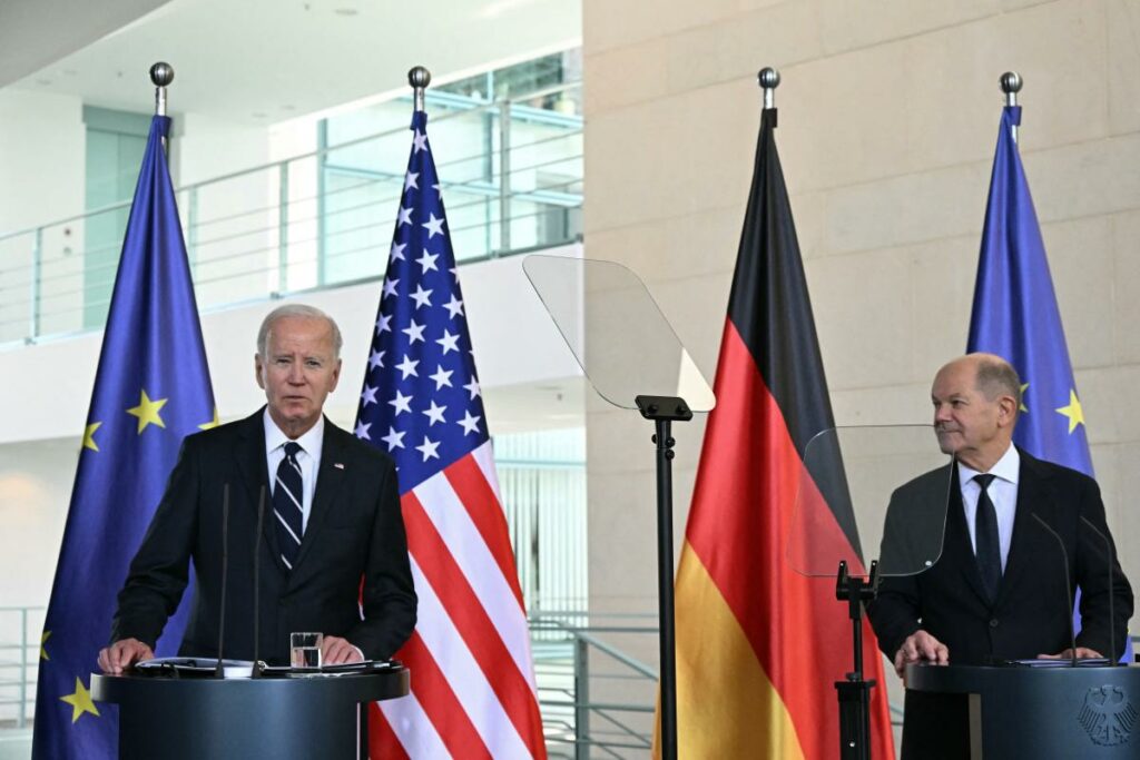 2024 election, multiple wars loom over President Biden's trip to Germany