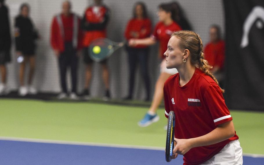 Kaiserslautern’s girls doubles team.