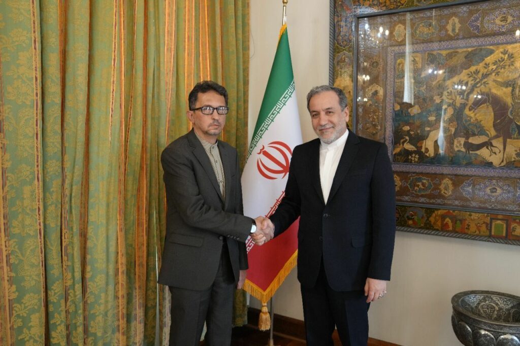 Iran’s new ambassador to Denmark meets FM Araghchi