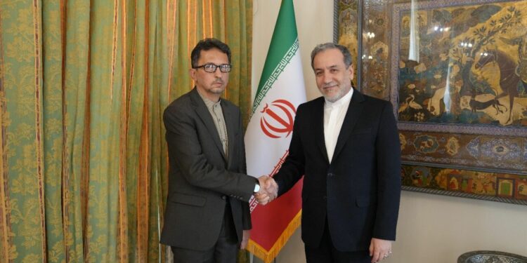 Iran’s new ambassador to Denmark meets FM Araghchi