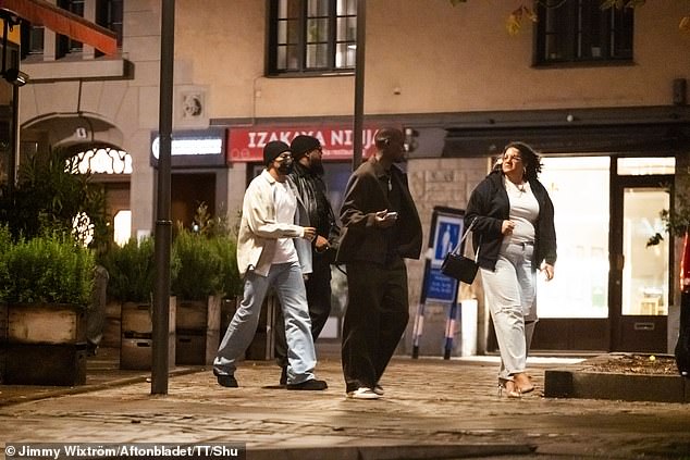 Earlier this month, the Real Madrid star visited the Chez Jolie restaurant (pictured left after leaving the restaurant with his friends), before heading to the V nightclub and finally back to his hotel in a black van with his entourage