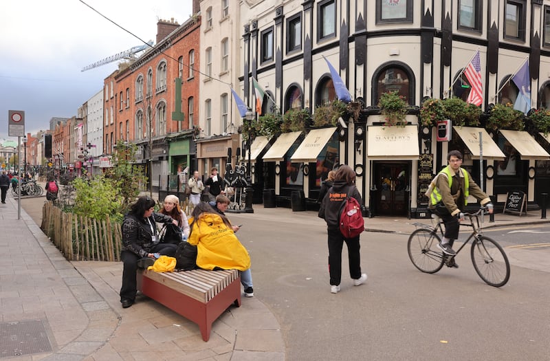 Capel Street in Dublin city centre. Photograph: Alan Betson 
