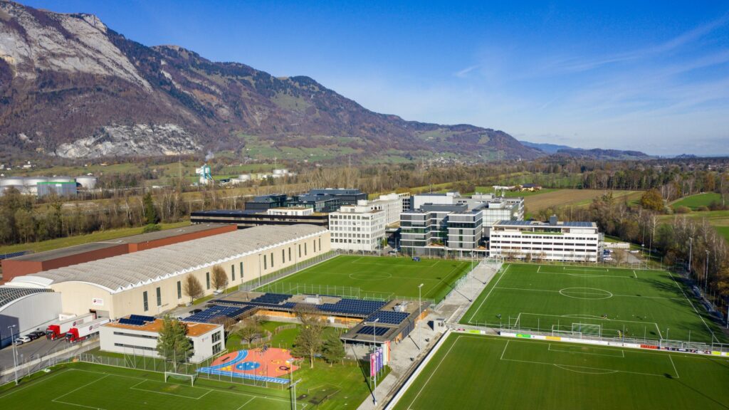 Liechtenstein Football Association opens national training centre with UEFA support