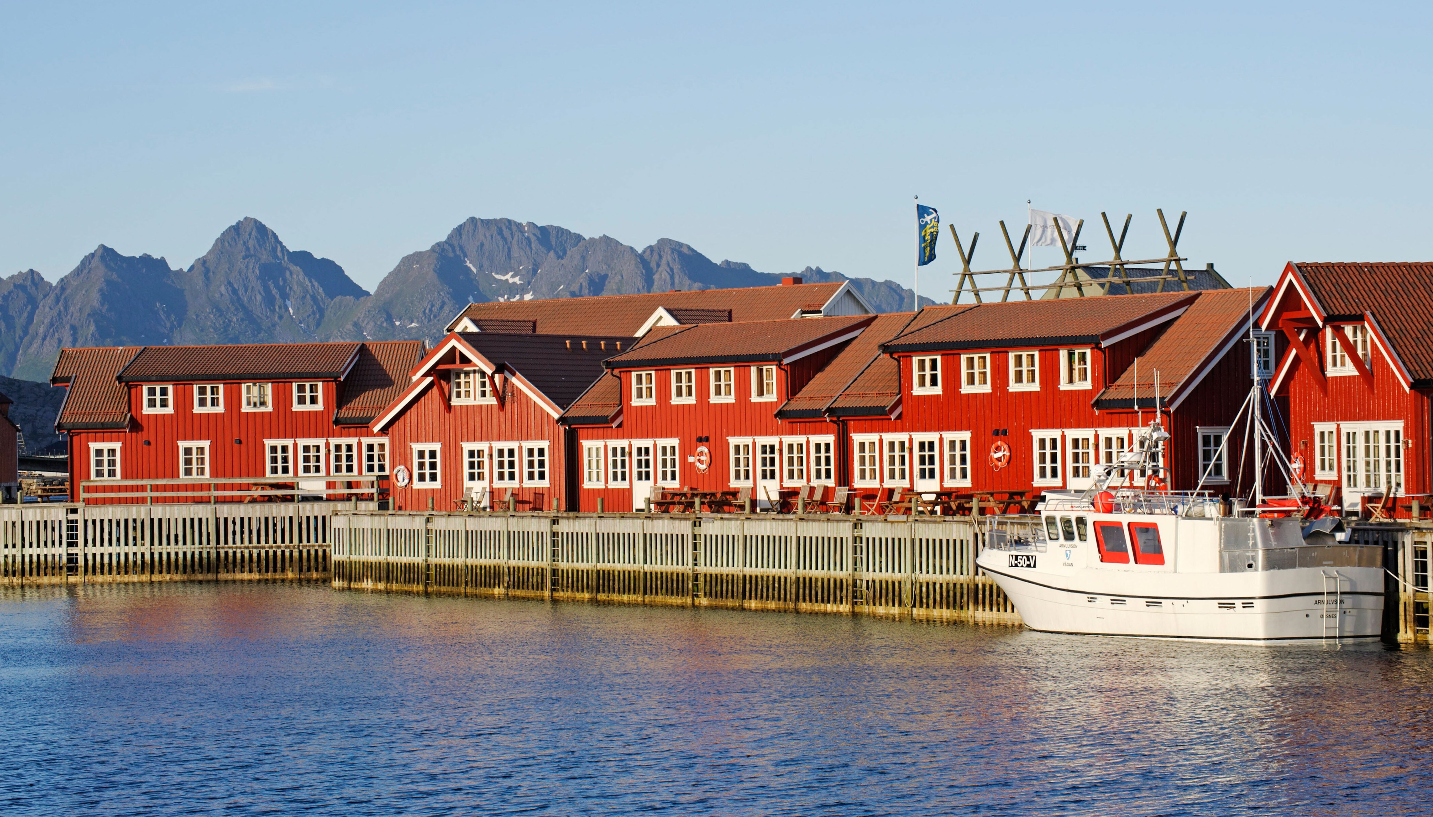 The harbour in Svolvaer