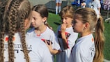 UEFA Playmakers has a key role in supporting girls' football in Montenegro