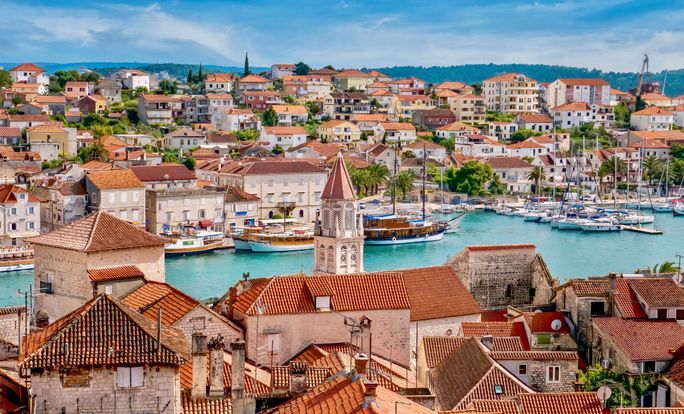 The Old Town of Trogir, Croatia.